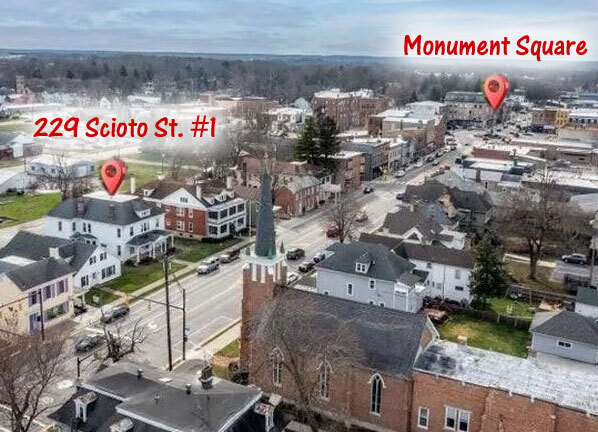 Overhead View of Downtown - 229 Scioto St