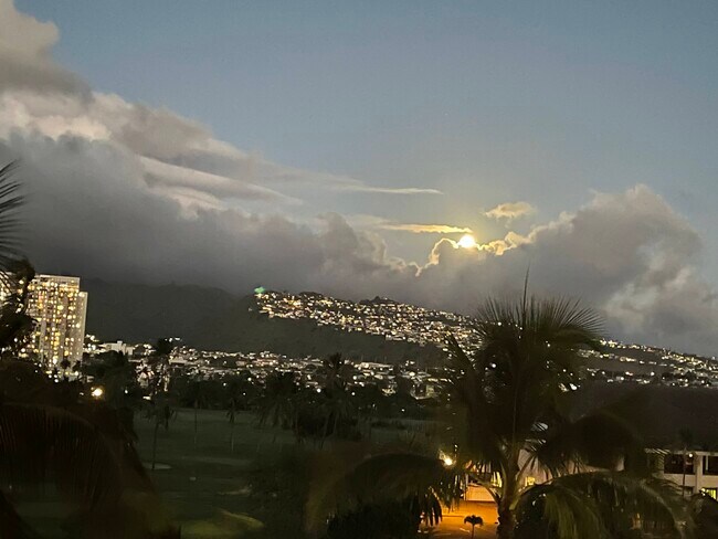 Evening view - 320 Liliuokalani Ave