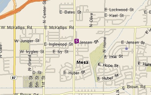 Location Map - Mesa 4-Plex