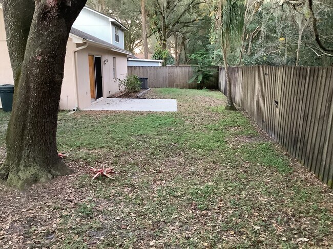Back Yard - 9802 Sir Frederick St