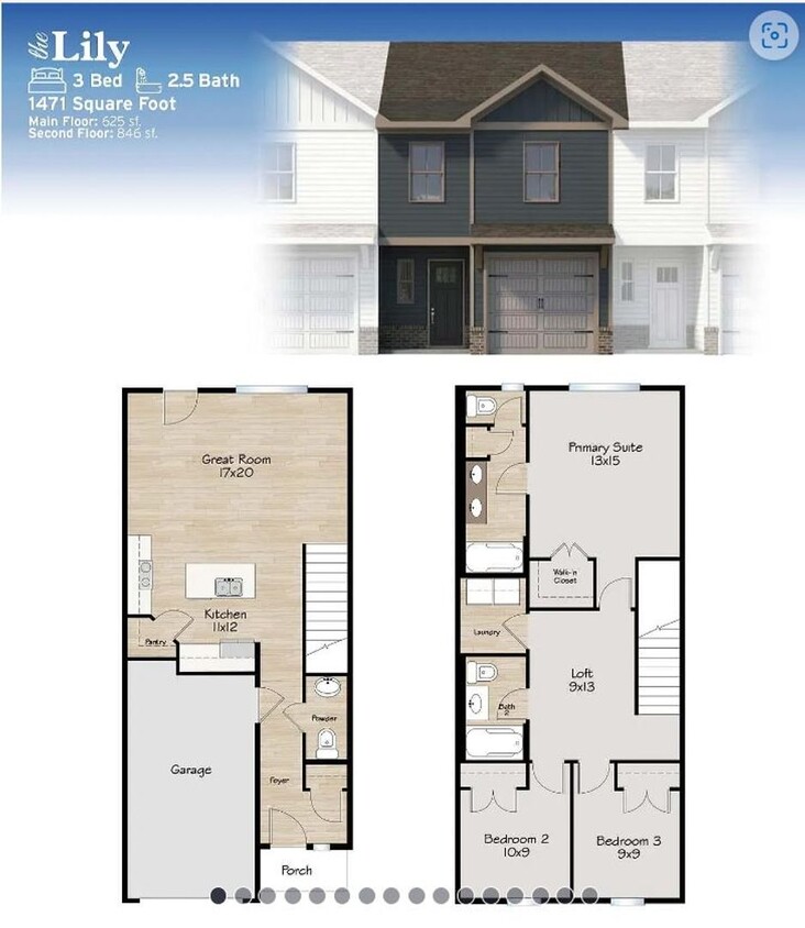 Building Photo - NEW 2-bedrooms/2.5-bathroom townhouse in A...