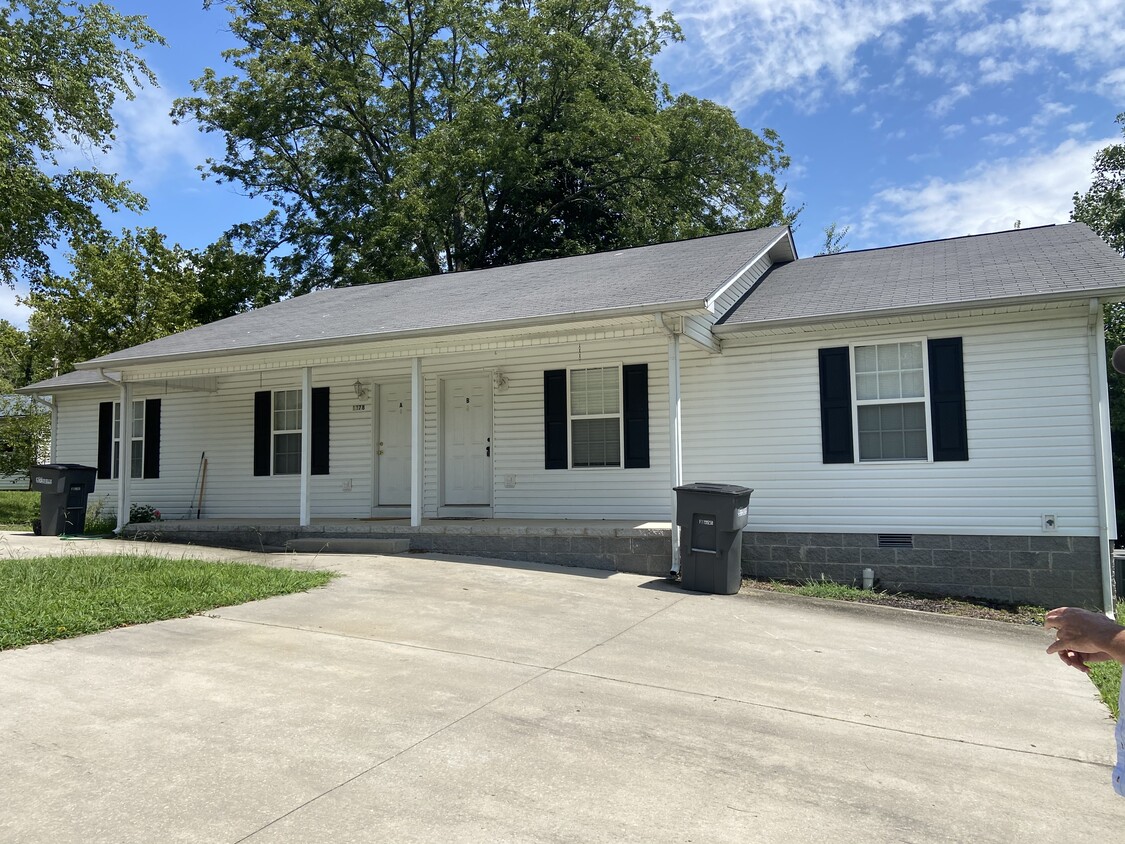 Paved parking - 1378 Crescent Dr