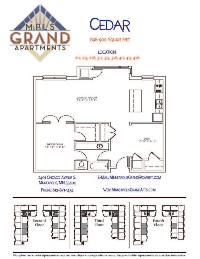Minneapolis Grand Apartments Rentals Minneapolis, MN
