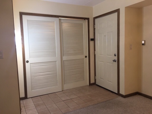 Condo's main door - 4908 Circle Ct