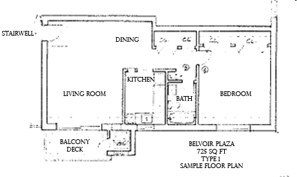 1BR/1BA - Belvoir Plaza Apartments