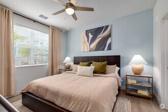 B1 - 2BR, 2BA - 1,098SF - Primary Bedroom - The Winslow Residences