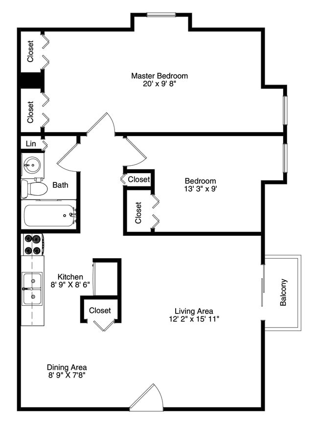 Jandal Apartments Rossford Oh Floorplan Jandal Apartments