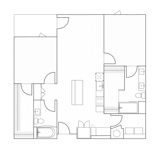 The Oslo - B1.8 Two Bedroom Floor Plan - The Oslo KC