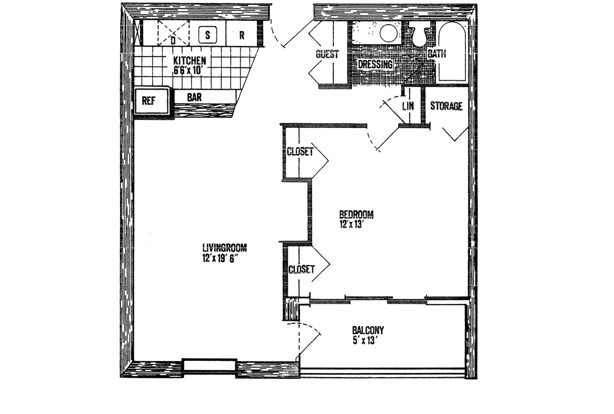 Foto principal - Furnished -1 bedroom apartment - 700 Peppe...