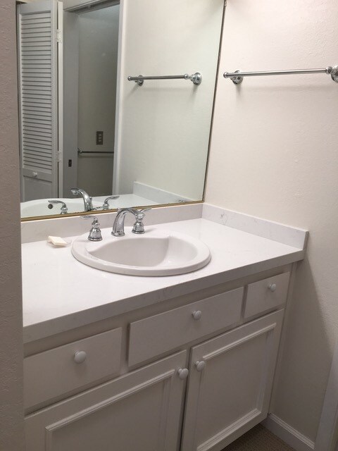 New vanity, light fixture, paint - 514 Seaver Dr