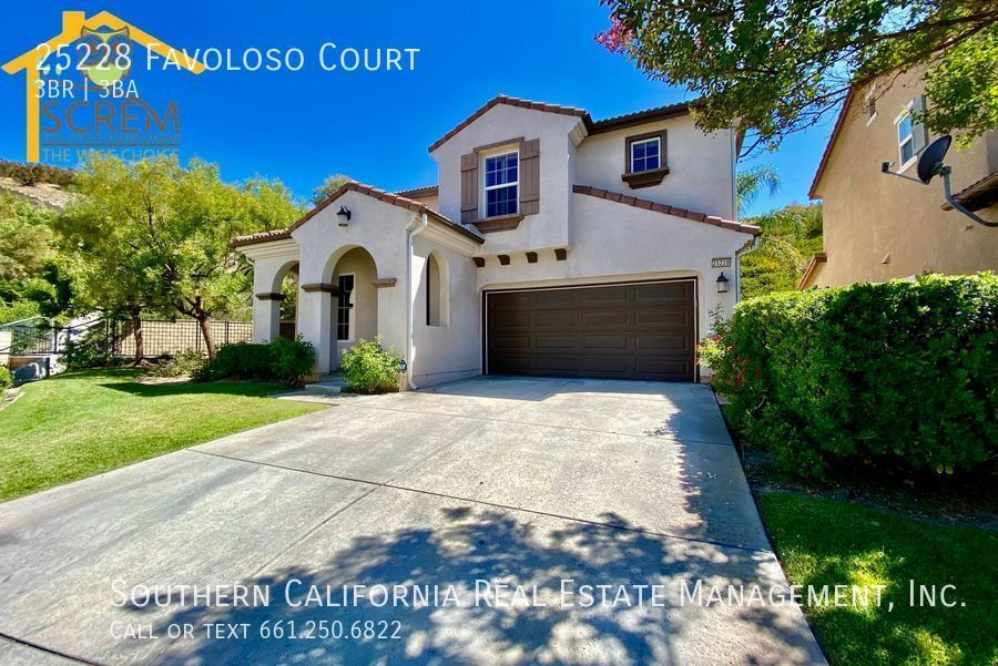 Three Bedroom Stevenson Ranch Home on a Cu... House for Rent in