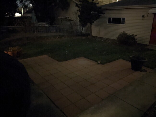 Upgraded Patio (sorry about poor lighting) - 5348 W Wilson Ave