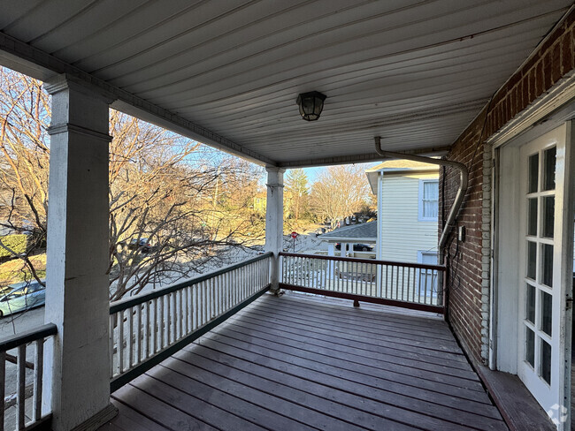 Front Balcony off Living Room - 606 Woods Ave SW