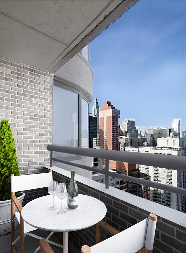 Private Balcony - 330 E 38th St