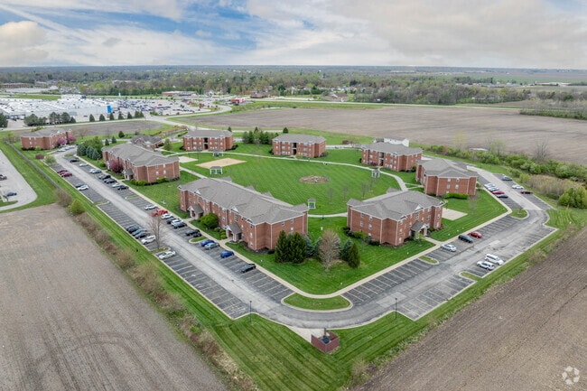 Aerial - Campus Pointe Apartments