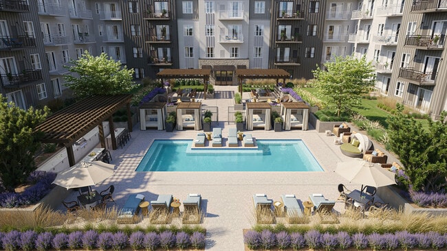 Pool Deck - Rye Apartments