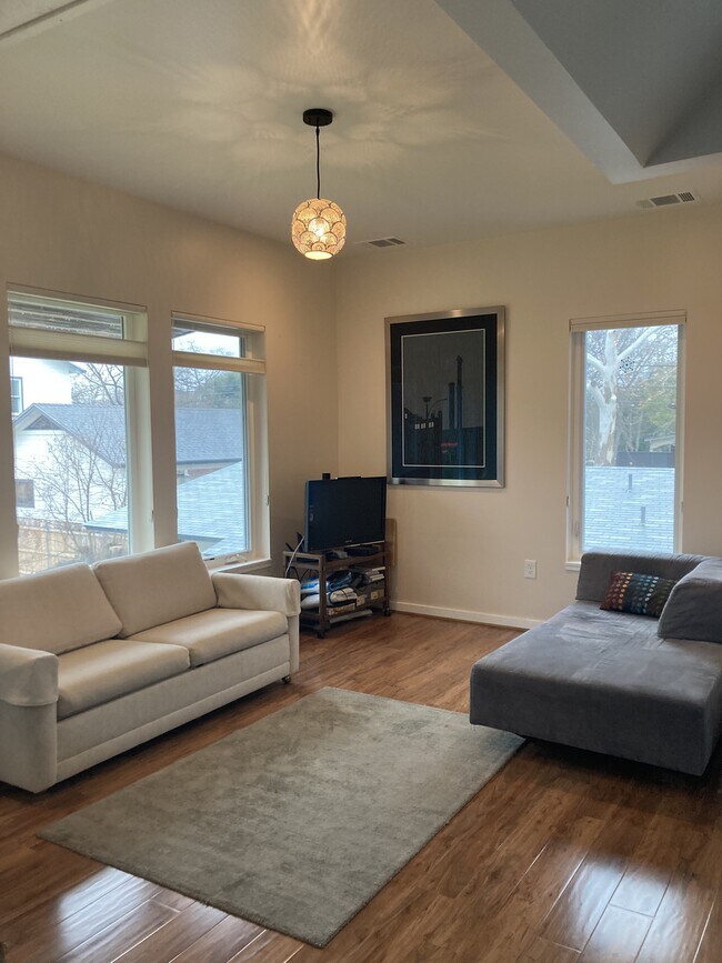 Living room, from kitchen - 6507 Laird Dr