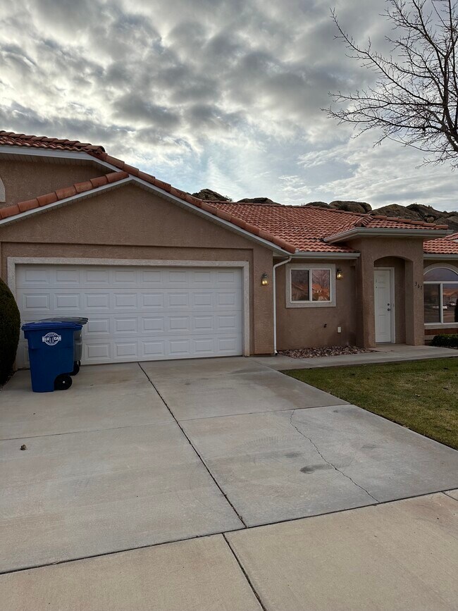 Front door + garage - 361 S 6150 W