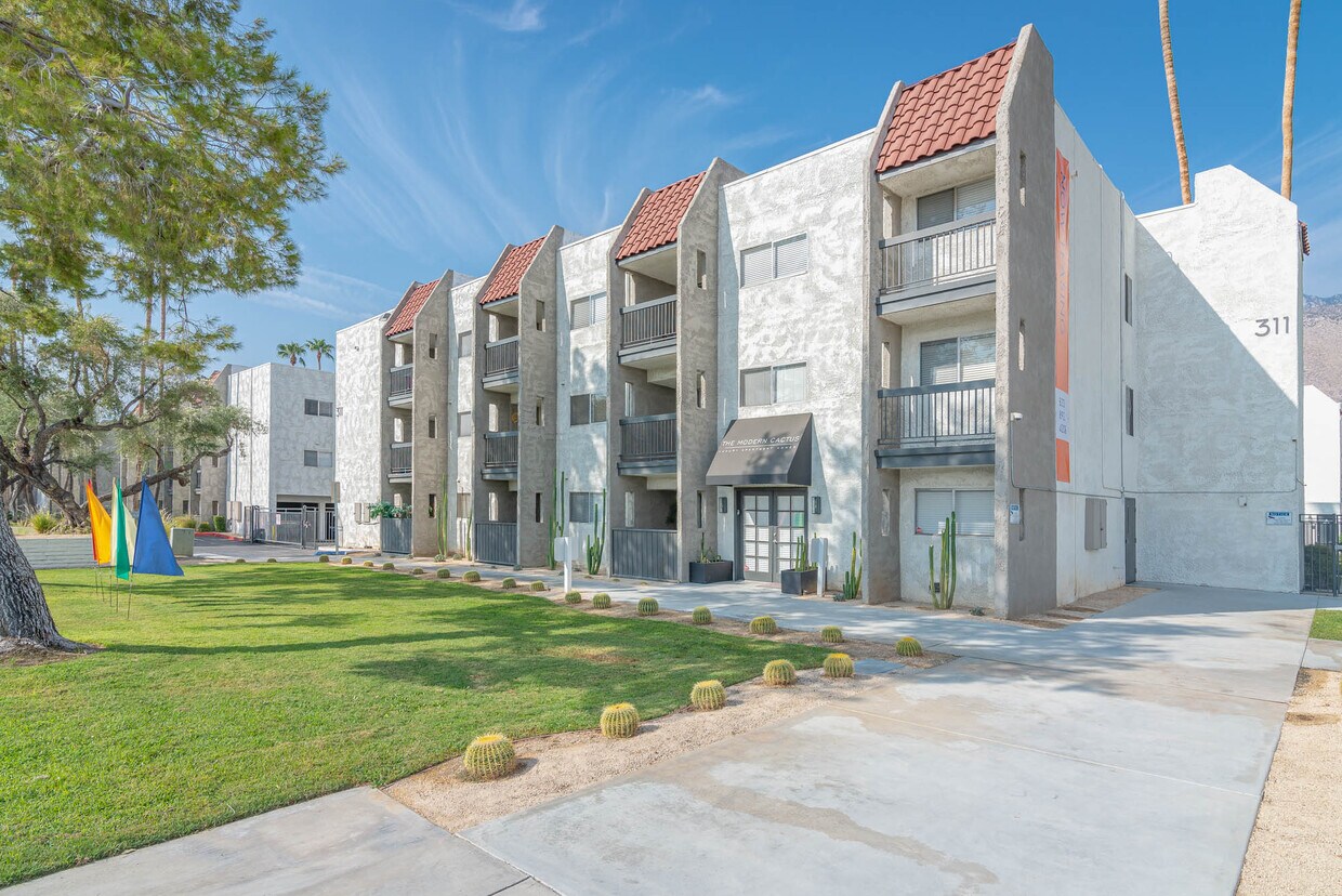 The Modern Cactus Apartments in Palm Springs, CA Westside Rentals