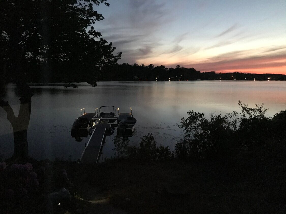 Sunset View from dining and living room - 129 Furnace Ln