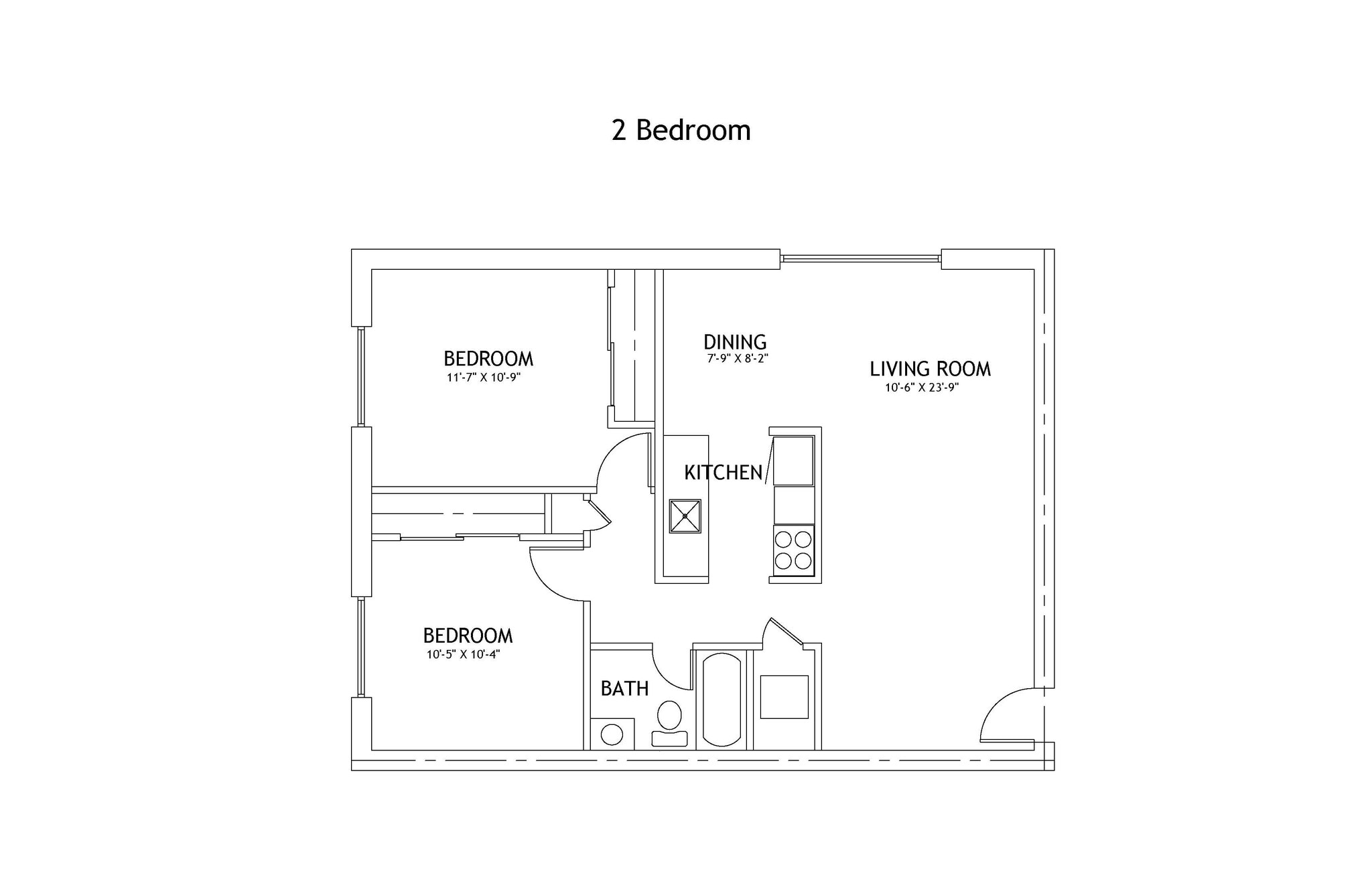 Sunset Apartments – 2 Bedroom