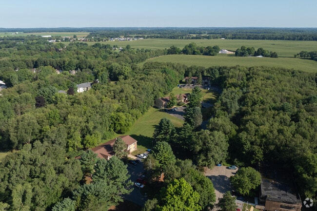 Aerial Photo - Rolling Pines Apartments