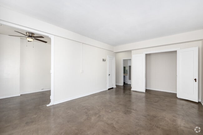 Studio - 500SF - Living Room - Wilshire Mediterranean Apartments