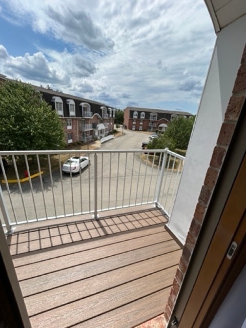 Balcony from living - 510 Clubhouse Dr