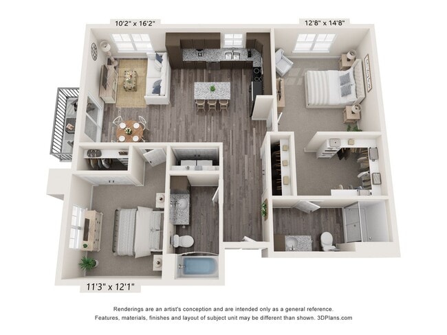 Interior Photo - Cannonball Apartments