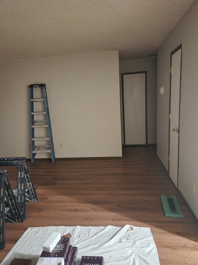 New flooring will be finished this week. - 175 Wonder St