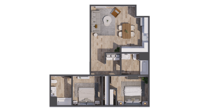 Foto del edificio - Two-bedroom/Two-bathroom units