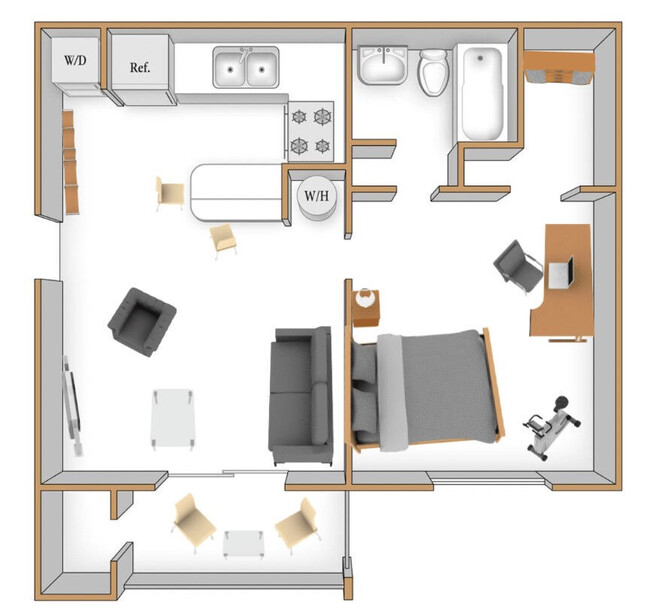 Plano de planta - Palmetto Place