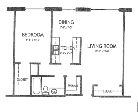1BR/1BA - 1480 Randolph Ave
