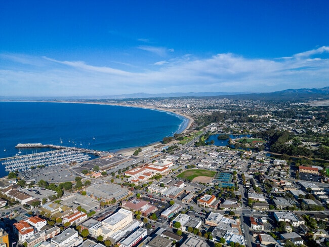 Taking in the vast view of Monterey Bay in Monterey, CA.