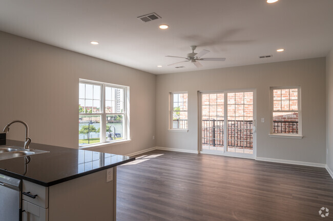 2BR, 2BA - 1200SF - Living Room - 110 Sweeney Street