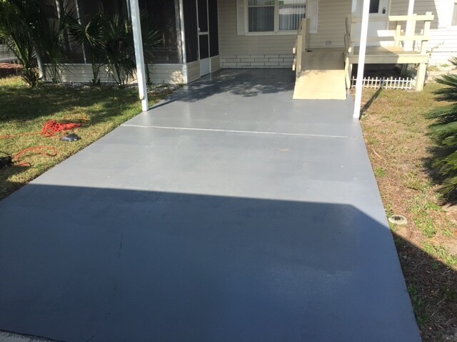 NEWLY PAINTED DRIVEWAY - 15017 Johansson Ave