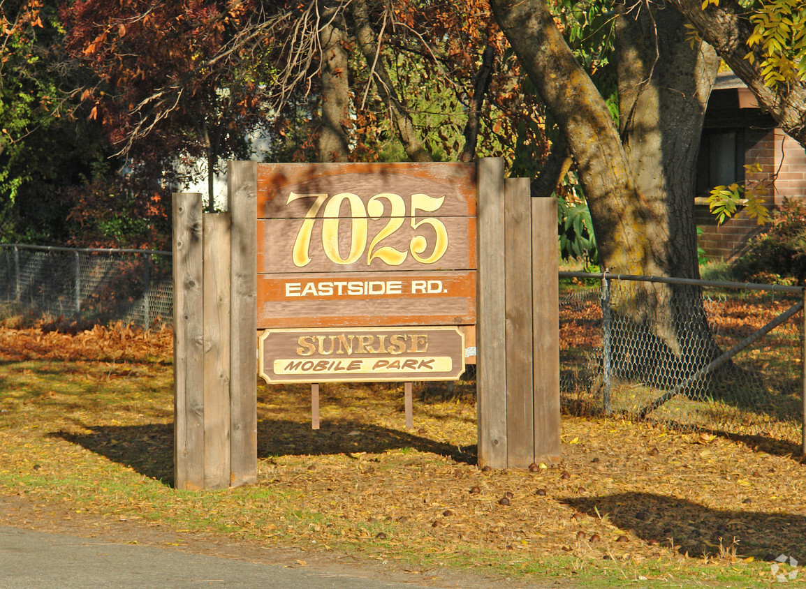 Sign - Mobile Home Park