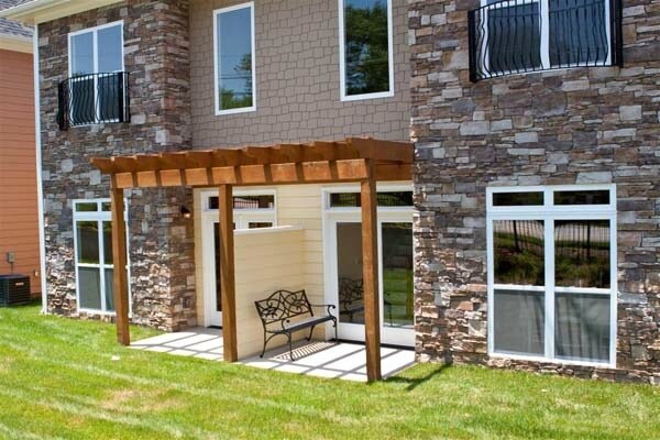 Typical Rear Porch - 6934 Palms Ct