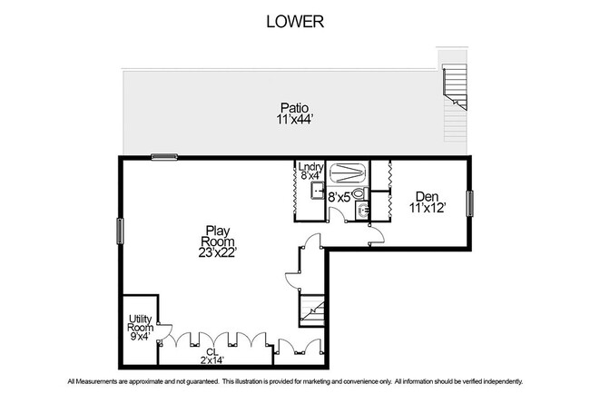 Lower Level - 25 Griffith Rd