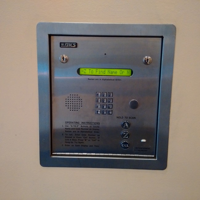 Intercom - 6560 W Diversey Ave