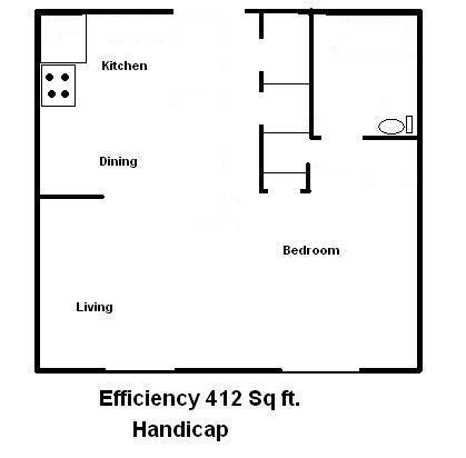 Plano de planta 2 - Lake Como Apartments