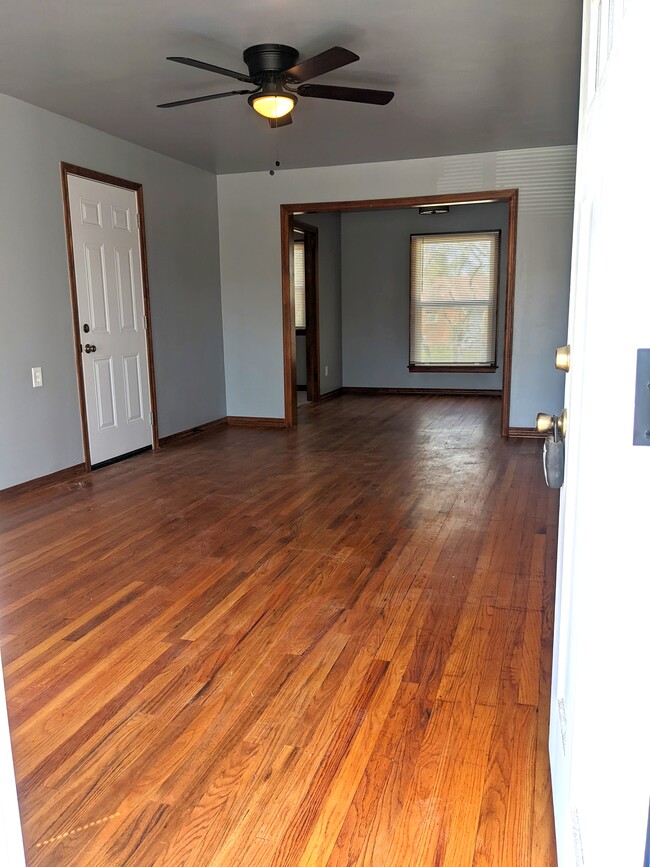 Living room from front door - 3201 NW 41st St