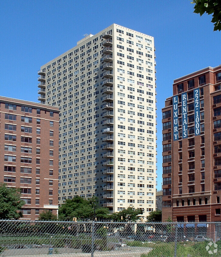 View from the southeast - Marine View Plaza