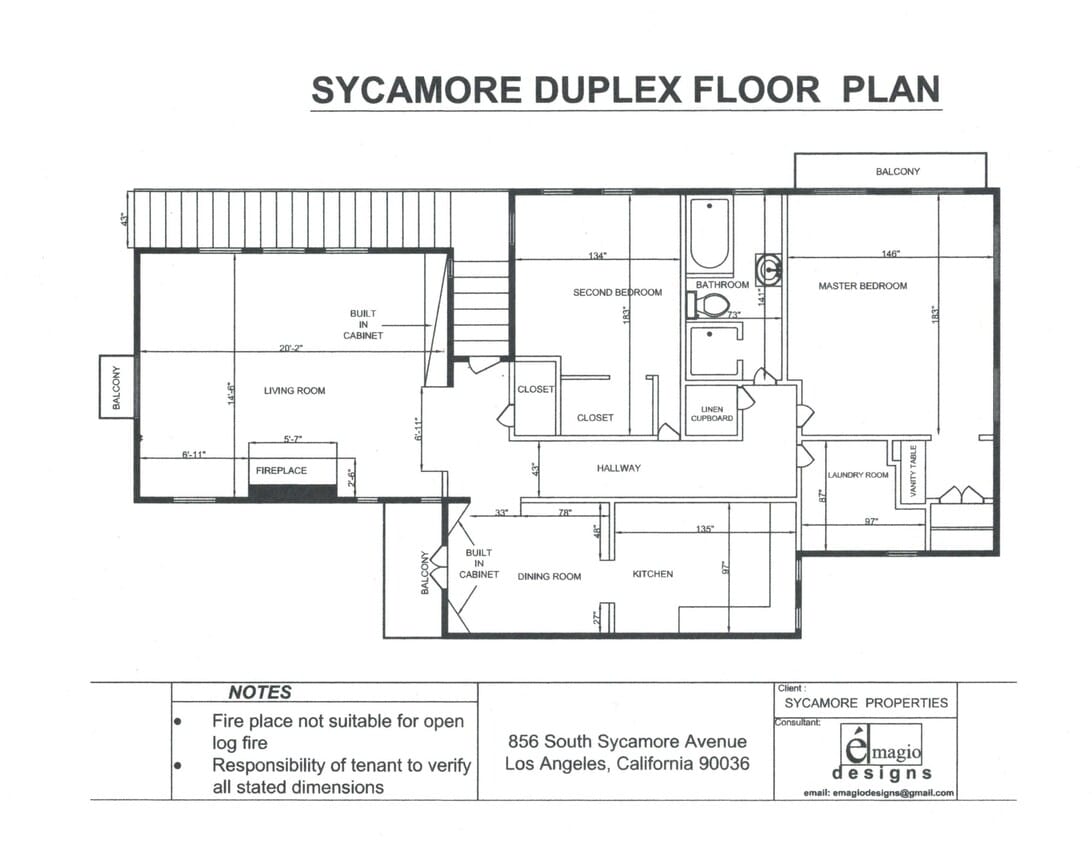 Primary Photo - 856 S Sycamore Ave