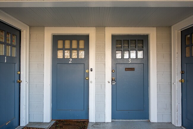 Your own separate entry doors, foyers & staircases makes it feel like your apt is your own house! - 115 Florentia St