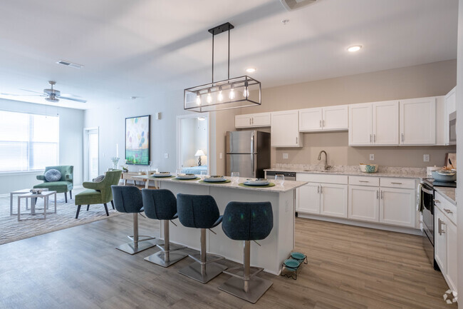 2BR, 2BA - 1,243 SF - Kitchen - The Slate