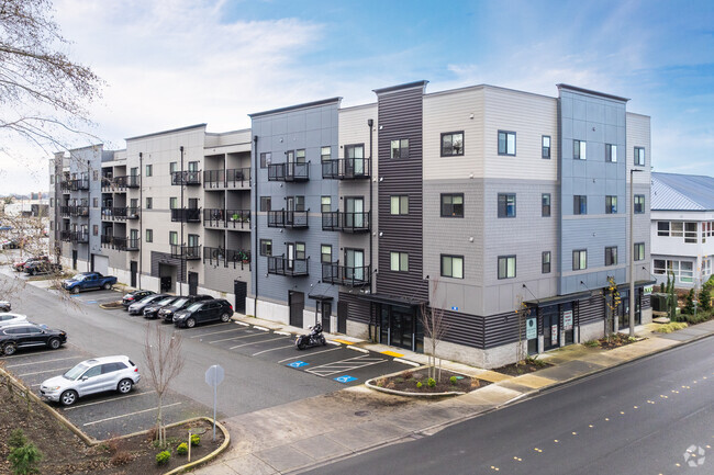 Aerial Photo - Hub City Apartments