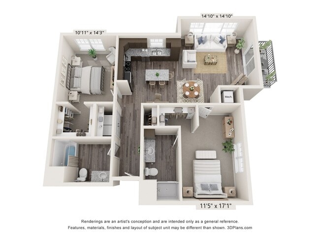 Interior Photo - Park Place Plaza