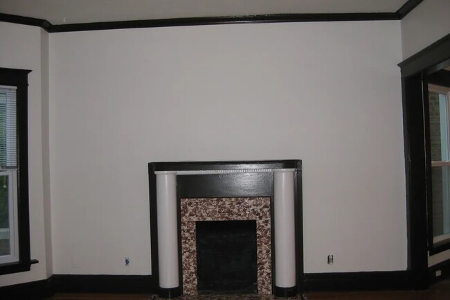 living room fireplace - 4340 N Wolcott Ave