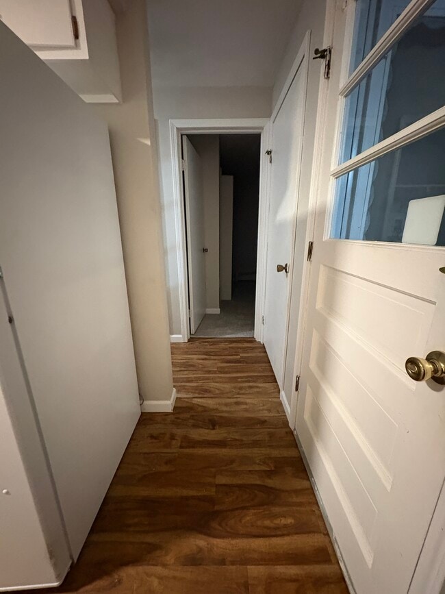 Entry from garage - 1128 Chew Rd